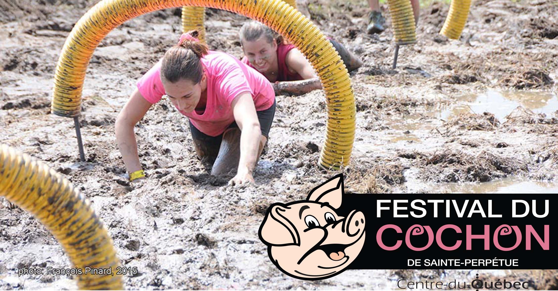 Festival du cochon - 5km dans la boue - Ste-Perpétue