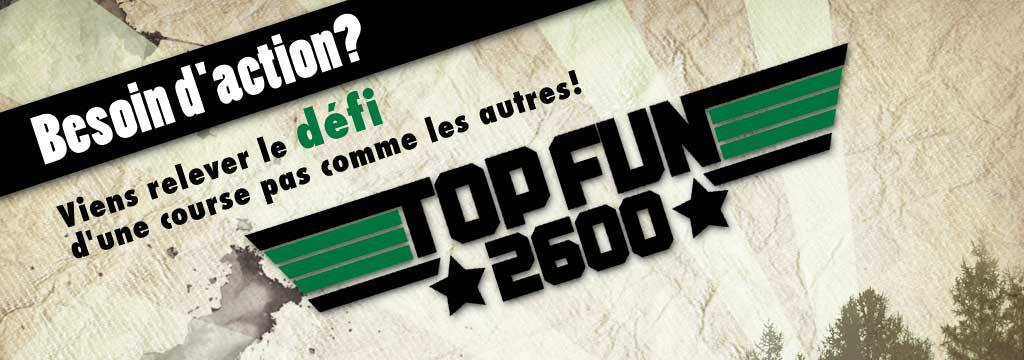 Course Topfun 2600 - Québec